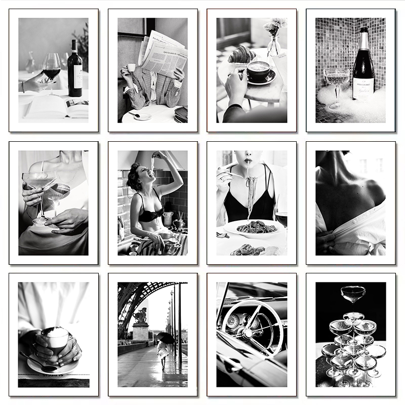Luxury Lifestyle Items - Moderne luxe mode champagne wijn sexy