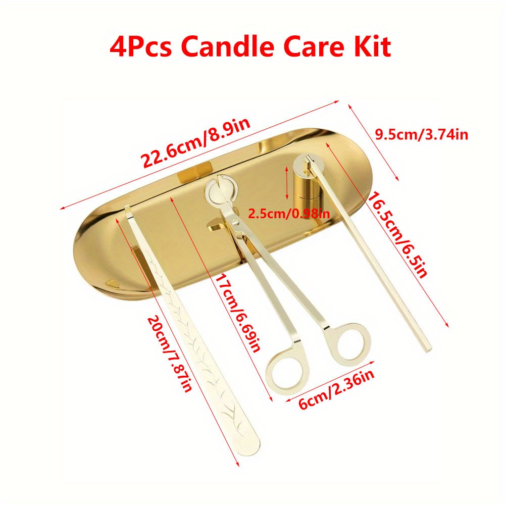 4 stks/set Luxe Kaars Care Kit - Luxury Lifestyle Items recensie en prijs