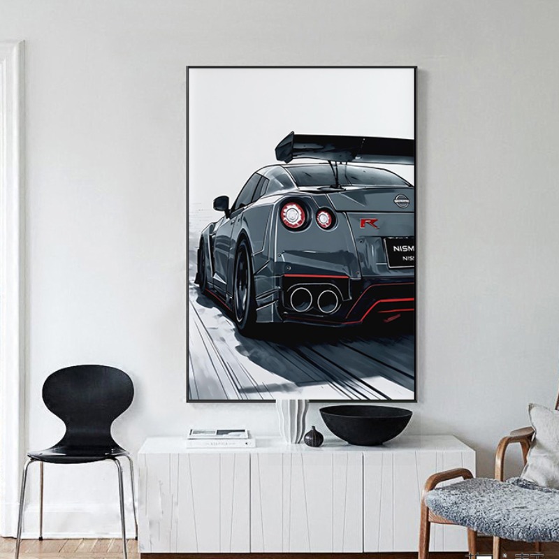 Japanse stijl Supercar Wall Ar - Luxury Lifestyle Cars recensie en prijs