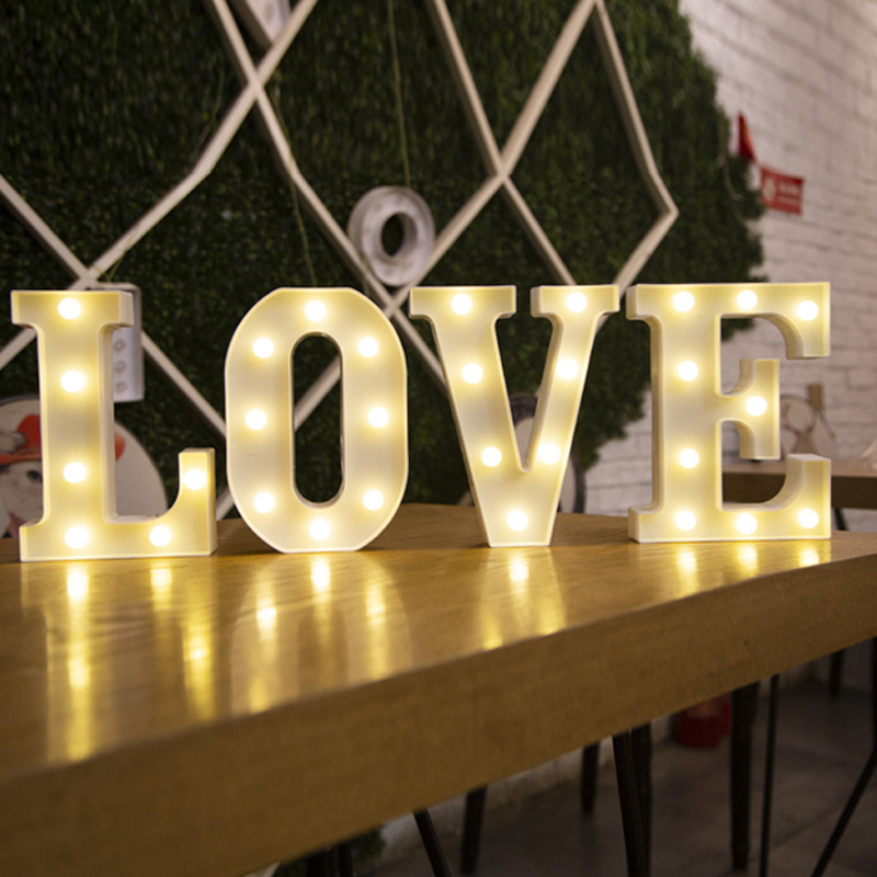 Luxe Alfabet Letter LED-verlic - Luxury Lifestyle Items recensie en prijs