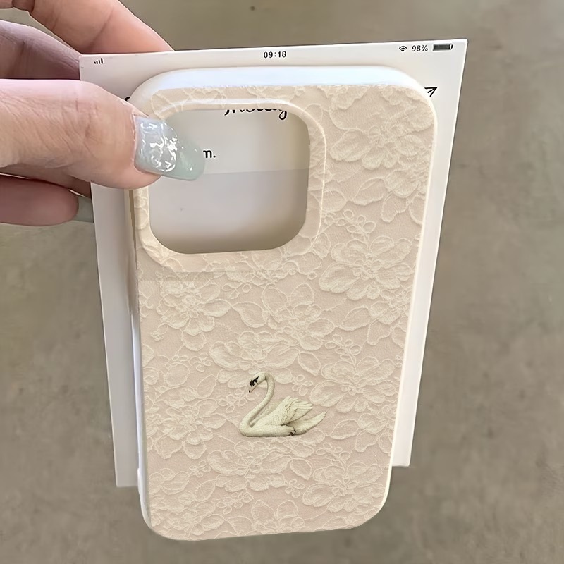 Telefoonhoesje met kant-zwaanp - Apple Iphone 15 recensie en prijs