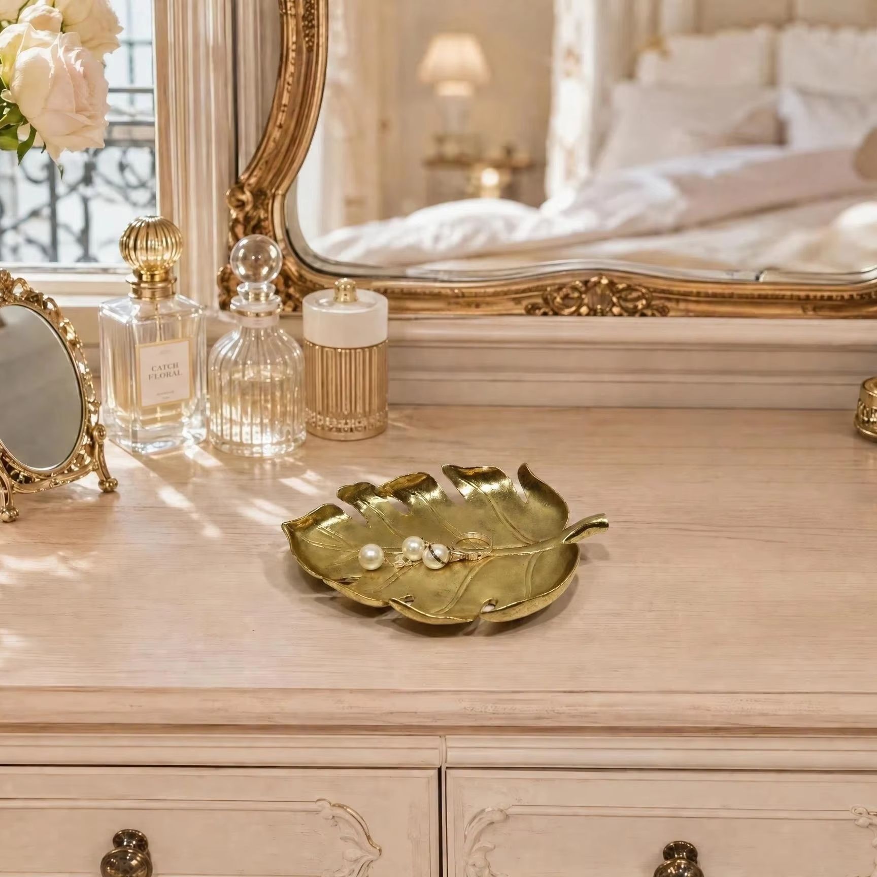 Licht luxe opbergbakje met gou - Luxury Lifestyle Items recensie en prijs